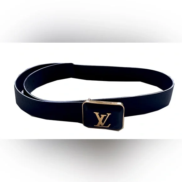 Rare Vintage Louis Vuitton Belt Buckle Louis Vuitton Ultra Rare Vintage Monogram Belt First Edition  main image 2